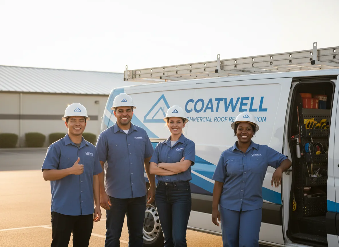 Commercial roof coating company in Cascadia, OR